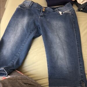 Flamingo‎ Urban Blue Ankle Cropped Jeans